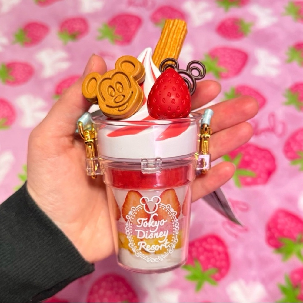Tokyo Disney Resort Dessert Cup with Mickey Toppings